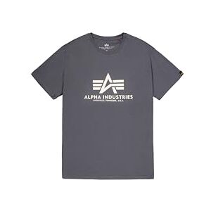 Alpha Herren Basic T-Shirt,Grau (Greyblack 136), Large Alpha Herren Basic T-Shirt,Grau (Greyblack 136), Large