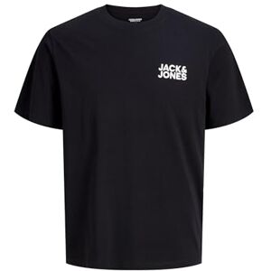 JACK & JONES Herren Jjecorp Logo Tee O-hals Noos T Shirt, Schwarz (Black Slim/Small Print), XL EU JACK & JONES Herren Jjecorp Logo Tee O-hals Noos T Shirt, Schwarz (Black Slim/Small Print), XL EU