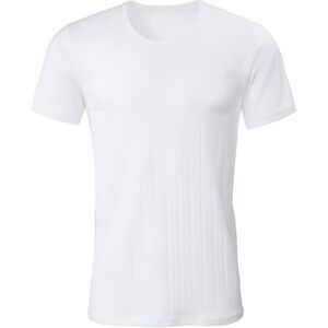 CALIDA Pure & Style T-Shirt Herren, Rundhalsausschnitt, aus Baumwolle, atmungsaktiv, schnelltrocknend Weiss 52-54 CALIDA Pure & Style T-Shirt Herren, Rundhalsausschnitt, aus Baumwolle, atmungsaktiv, schnelltrocknend Weiss 52-54