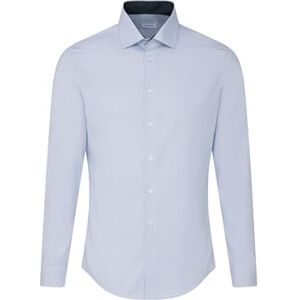 Seidensticker Herren Mens Slim Patch Longsleeve Cotton Hemd, Hellblau(653710), 39 EU Seidensticker Herren Mens Slim Patch Longsleeve Cotton Hemd, Hellblau(653710), 39 EU