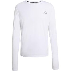Adidas Herren Adi365 Running Essentials Long Sleeve Shirt, White, L Adidas Herren Adi365 Running Essentials Long Sleeve Shirt, White, L