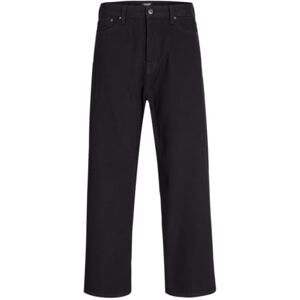 JACK & JONES Herren Jeans Schwarz Baggy Fit Alex ORIGINAL SBD 306 – Stonewashed Denim mit Knopfleiste und weiter Passform JACK & JONES Herren Jeans Schwarz Baggy Fit Alex ORIGINAL SBD 306 – Stonewashed Denim mit Knopfleiste und weiter Passform