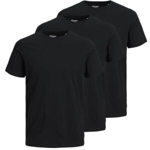 JACK & JONES Jjeorganic Basic Tee Ss O-Ne 3Pk Mp Noos JACK & JONES Jjeorganic Basic Tee Ss O-Ne 3Pk Mp Noos