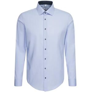 Seidensticker Herren Mens Shaped Longsleeve Cotton Hemden, Hellblau(293690), 41 EU Seidensticker Herren Mens Shaped Longsleeve Cotton Hemden, Hellblau(293690), 41 EU