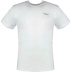 Pepe Jeans Herren Original Basic 3 N T shirt, Weiß (White), L EU Pepe Jeans Herren Original Basic 3 N T shirt, Weiß (White), L EU