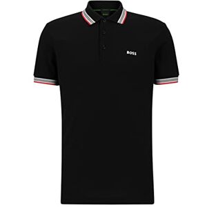 Boss Herren Paddy Poloshirt Polohemd, Schwarz, XL Boss Herren Paddy Poloshirt Polohemd, Schwarz, XL
