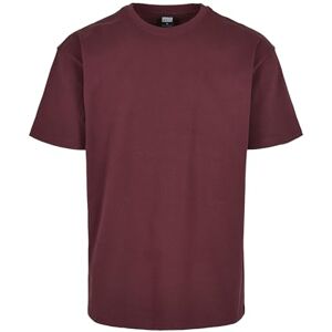 Urban Classics Herren Heavy Oversized Tee – Weites T-Shirt im Oversize Fit aus Baumwolle, schweres Jersey Shirt für Streetwear, Freizeit & entspannte Outfits,Cherry,L Urban Classics Herren Heavy Oversized Tee – Weites T-Shirt im Oversize Fit aus Baumwolle, schweres Jersey Shirt für Streetwear, Freizeit & entspannte Outfits,Cherry,L