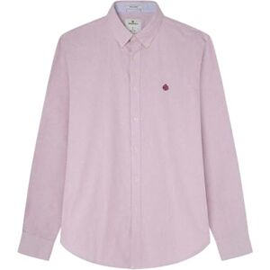 Springfield Oxford LS Gestreiftes Hemd für Herren, Rot Hibiskus, XL Springfield Oxford LS Gestreiftes Hemd für Herren, Rot Hibiskus, XL