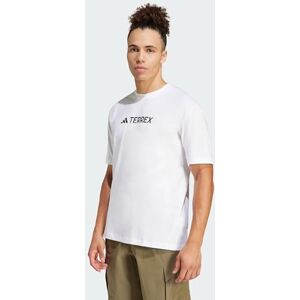 Adidas Herren Terrex Classic Logo Shirt, White, L Adidas Herren Terrex Classic Logo Shirt, White, L