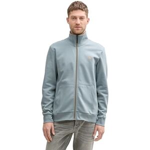 TOM TAILOR Herren 1045645 Sweatshirt, 27475 Grey Mint, M EU TOM TAILOR Herren 1045645 Sweatshirt, 27475 Grey Mint, M EU
