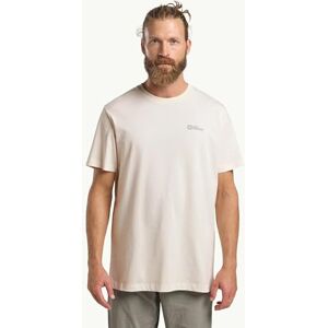 Jack Wolfskin Herren Essential M T-Shirt, Cotton White, M EU Jack Wolfskin Herren Essential M T-Shirt, Cotton White, M EU
