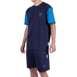 hermet Schlafanzug kurz Homewear Napoli Herren Set Unisex Erwachsene, blau, L hermet Schlafanzug kurz Homewear Napoli Herren Set Unisex Erwachsene, blau, L