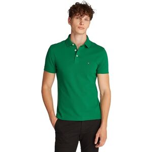 Tommy Hilfiger Herren Poloshirt Kurzarm 1985 Slim Fit, Grün (Nouveau Green), XL Tommy Hilfiger Herren Poloshirt Kurzarm 1985 Slim Fit, Grün (Nouveau Green), XL