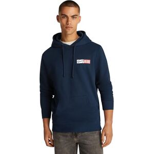 Tommy Jeans Herren Hoodie Entry Graphic mit Kapuze, Blau (Dark Night Navy), XS Tommy Jeans Herren Hoodie Entry Graphic mit Kapuze, Blau (Dark Night Navy), XS