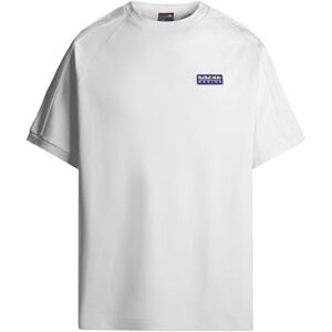 Pepe Jeans Red Bull Racing X Herren RBR Luxe EMB Tape Tee T-Shirt, White (White), Pepe Jeans Red Bull Racing X Herren RBR Luxe EMB Tape Tee T-Shirt, White (White),