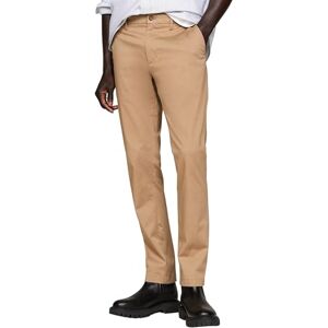 Tommy Hilfiger Herren Chino Hose Chino Bleecker Printed Structure Slim Fit, Beige (Safari Canvas), 34W/34L Tommy Hilfiger Herren Chino Hose Chino Bleecker Printed Structure Slim Fit, Beige (Safari Canvas), 34W/34L