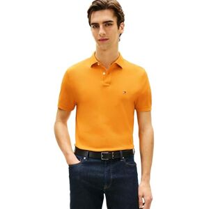 Tommy Hilfiger Herren Poloshirt Kurzarm 1985 Regular Fit, Orange (Orange Flash), M Tommy Hilfiger Herren Poloshirt Kurzarm 1985 Regular Fit, Orange (Orange Flash), M