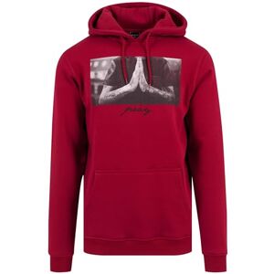 Mister Tee Herren Kapuzenpullover Pray Hoody, Ruby, M, MT275-00207-0046 Mister Tee Herren Kapuzenpullover Pray Hoody, Ruby, M, MT275-00207-0046