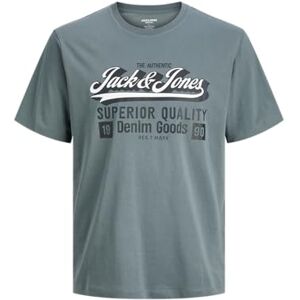 JACK & JONES Jjelogo Tee Ss Oneck 2 Col Aw25 Noos Pls Plus Size JACK & JONES Jjelogo Tee Ss Oneck 2 Col Aw25 Noos Pls Plus Size