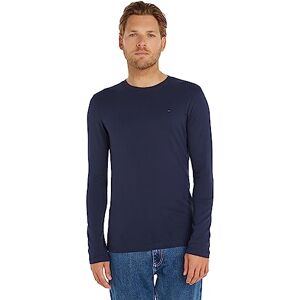 Tommy Jeans Herren Tjm Original Rib Longsleeve Tee Dm0dm04409 Langarm Strickoberteile, Blau, XL EU Tommy Jeans Herren Tjm Original Rib Longsleeve Tee Dm0dm04409 Langarm Strickoberteile, Blau, XL EU