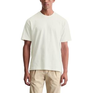 Marc O' Polo Marc OߴPolo Herren T-Shirt aus Bio-Baumwolle Relaxed Fit, Cremefarben (Silky White), 3XL Marc O' Polo Marc OߴPolo Herren T-Shirt aus Bio-Baumwolle Relaxed Fit, Cremefarben (Silky White), 3XL