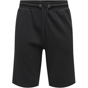 Only & Sons Herren Onsneil Sweat Noos Shorts, Schwarz, XS EU Only & Sons Herren Onsneil Sweat Noos Shorts, Schwarz, XS EU