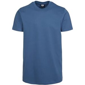 Urban Classics Herren Basic Tee – Kurzarm T Shirt mit Rundhalsausschnitt in regulärer Passform für Freizeit Sport Alltag und Streetwear Outfits,Blau,L Urban Classics Herren Basic Tee – Kurzarm T Shirt mit Rundhalsausschnitt in regulärer Passform für Freizeit Sport Alltag und Streetwear Outfits,Blau,L