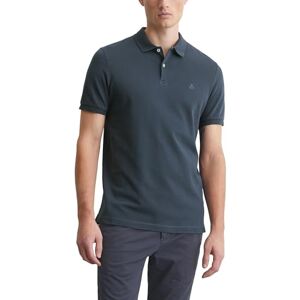 Marc O' Polo Marc OߴPolo Herren Kurzarm-Poloshirt mit Stretch-Anteil Shaped Fit, Blau (Total Eclipse), XL Marc O' Polo Marc OߴPolo Herren Kurzarm-Poloshirt mit Stretch-Anteil Shaped Fit, Blau (Total Eclipse), XL