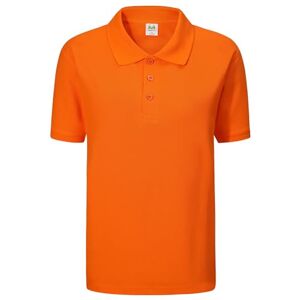 MISEMIYA Polo 200 Poloshirt, Unisex, Erwachsene, 1 Stück, orange, XXL MISEMIYA Polo 200 Poloshirt, Unisex, Erwachsene, 1 Stück, orange, XXL