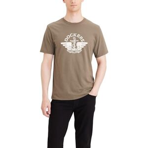 Dockers Herren Tee T-Shirt, Wing & Anchor Camo,S Dockers Herren Tee T-Shirt, Wing & Anchor Camo,S