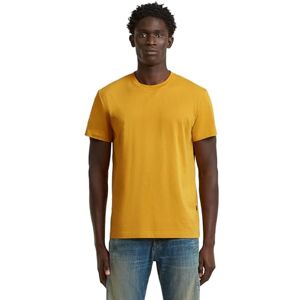 G-STAR Raw C.V. Men's Base-S T-Shirt, Yellow, S G-STAR Raw C.V. Men's Base-S T-Shirt, Yellow, S