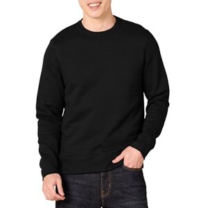 Amazon Essentials Men's Crewneck Fleece Sweatshirt, Black, Small Amazon Essentials Men's Crewneck Fleece Sweatshirt, Black, Small