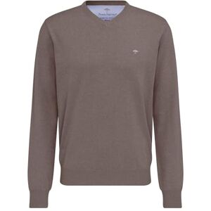 FYNCH-HATTON Pullover aus Baumwolle mit V-Ausschnitt Earth/S FYNCH-HATTON Pullover aus Baumwolle mit V-Ausschnitt Earth/S