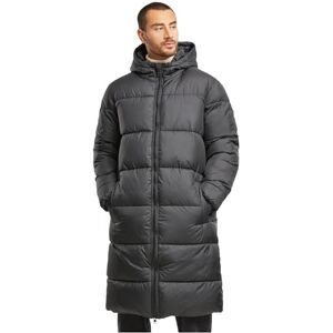 Urban Classics Mens Long Puffer Coat Black, XL Urban Classics Mens Long Puffer Coat Black, XL