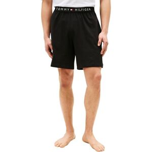 Tommy Hilfiger Herren Lounge Shorts Jersey aus Stretch-Baumwolle, Schwarz (Black), L Tommy Hilfiger Herren Lounge Shorts Jersey aus Stretch-Baumwolle, Schwarz (Black), L