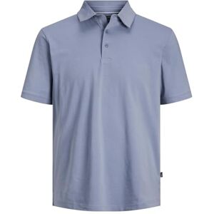 JACK & JONES Male T-Shirt Einfarbig Polokragen T-Shirt JACK & JONES Male T-Shirt Einfarbig Polokragen T-Shirt