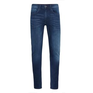 b BLEND Blend BHJet Herren Jeanshose Hose mit Eingrifftaschen Gürtelschlaufen Stretch Baumwollmischung Slim fit, Größe:W33/32, Farbe:Denim Dark Blue (76207) b BLEND Blend BHJet Herren Jeanshose Hose mit Eingrifftaschen Gürtelschlaufen Stretch Baumwollmischung Slim fit, Größe:W33/32, Farbe:Denim Dark Blue (76207)