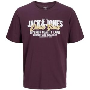 JACK & JONES Jjelogo Tee Ss Oneck 2 Col Aw25 Noos Pls Plus Size JACK & JONES Jjelogo Tee Ss Oneck 2 Col Aw25 Noos Pls Plus Size