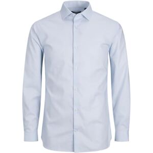 JACK & JONES Herren Jprblaparker Shirt L/S Noos Hemd, Cashmere Blue/Fit:Slim Fit, M EU JACK & JONES Herren Jprblaparker Shirt L/S Noos Hemd, Cashmere Blue/Fit:Slim Fit, M EU