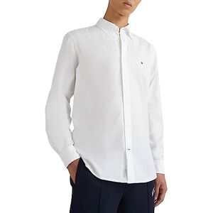 Tommy Hilfiger Herren Hemd Core Flex Langarm, Weiß (White), 3XL Tommy Hilfiger Herren Hemd Core Flex Langarm, Weiß (White), 3XL