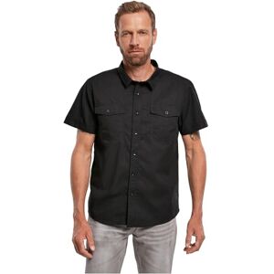 Brandit ROADSTAR SHIRT KURZARM Freizeit Hemd KARIERT Herren HOLZFÄLLERHEMD KARO, Größe:4XL, Farbe:Schwarz Brandit ROADSTAR SHIRT KURZARM Freizeit Hemd KARIERT Herren HOLZFÄLLERHEMD KARO, Größe:4XL, Farbe:Schwarz