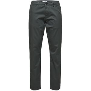 SELECTED HOMME Herren Slhslim-new Miles 175 Flex Pants W Chino, Dark Shadow, 31W / 32L EU SELECTED HOMME Herren Slhslim-new Miles 175 Flex Pants W Chino, Dark Shadow, 31W / 32L EU