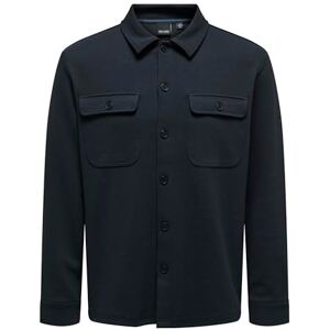 Only & Sons Herren Freizeit Hemd ONSNEWKODYL Overshirt Regular Fit XS XXL, Größe:L, Farbe:Dark Navy 22021279 Only & Sons Herren Freizeit Hemd ONSNEWKODYL Overshirt Regular Fit XS XXL, Größe:L, Farbe:Dark Navy 22021279