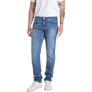 Replay Herren Jeans Grover Straight-Fit mit Comfort Stretch, Medium Blue 009 (Blau), 33W / 30L Replay Herren Jeans Grover Straight-Fit mit Comfort Stretch, Medium Blue 009 (Blau), 33W / 30L