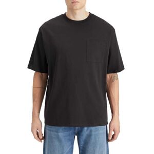 Scotch & Soda Men's Core-3 Crosses Loose Fit Pocket T-Shirt, Black, S Scotch & Soda Men's Core-3 Crosses Loose Fit Pocket T-Shirt, Black, S