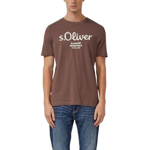 s.Oliver Baumwoll-T-Shirt mit Logo-Print s.Oliver Baumwoll-T-Shirt mit Logo-Print