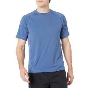 Amazon Essentials Herren Schmal Geschnittenes, Kurzärmeliges, Schnelltrocknendes UPF 50-Bade-T-Shirt, Blau, M Amazon Essentials Herren Schmal Geschnittenes, Kurzärmeliges, Schnelltrocknendes UPF 50-Bade-T-Shirt, Blau, M