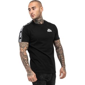 Lonsdale Herren T-Shirt Normale Passform BRINDISTER M, Black/White Lonsdale Herren T-Shirt Normale Passform BRINDISTER M, Black/White
