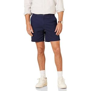 Amazon Essentials Herren Slim-Fit-Stretch-Chinoshorts, 18cm, Marineblau, 34W Amazon Essentials Herren Slim-Fit-Stretch-Chinoshorts, 18cm, Marineblau, 34W
