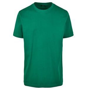 Build Your Brand Herren T-Shirt Round Neck, Männer Basic T-Shirt mit Rundhalsausschnit, Regular Fit, Baumwolle, Forest green, S Build Your Brand Herren T-Shirt Round Neck, Männer Basic T-Shirt mit Rundhalsausschnit, Regular Fit, Baumwolle, Forest green, S